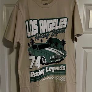 Eighty Eight Beige Racing Legends Tee